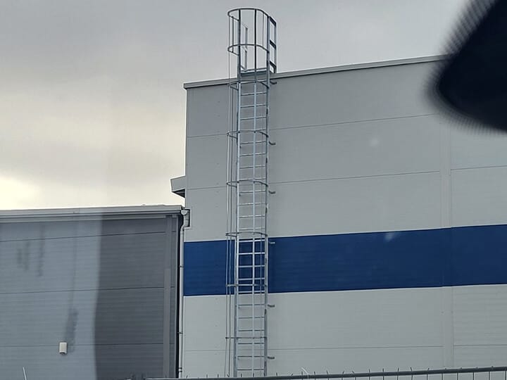 Modulaarne galvaniseeritud tuletõrjeredel